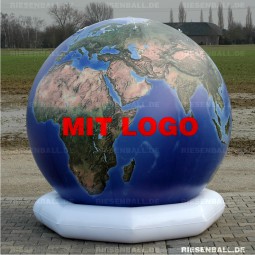 Deko Welt topografisch mit Logo 300 Vinyl