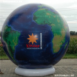 Event Welt topografisch mit Logo 200 Textil