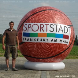 Deko Basketball mit Logo 300 Vinyl