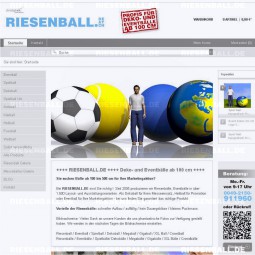 RIESENBALL.DE ist online!